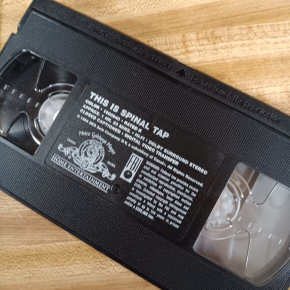 This Is Spinal Tap 1984 VHS Special Ed Heavy Metal Cult Comedy VTG Rob Reiner - Picture 8 of 8